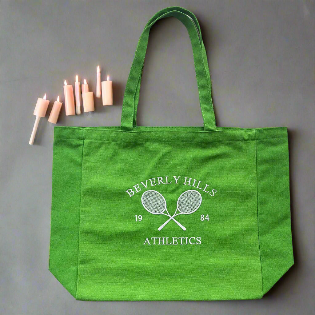 Beverly Hills 1984 Athletics Tote Bag - Green