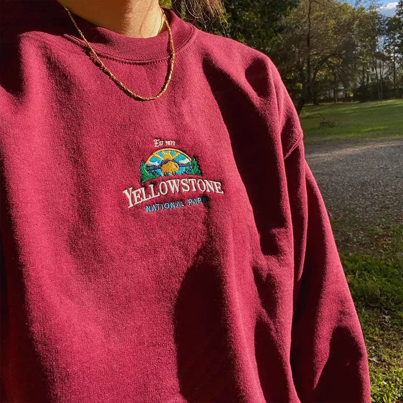 Yellowstone National Park Pullover