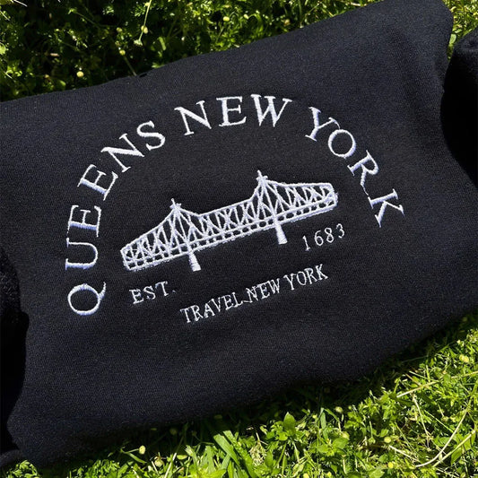 Queens New York Pullover - Travel The World Collection